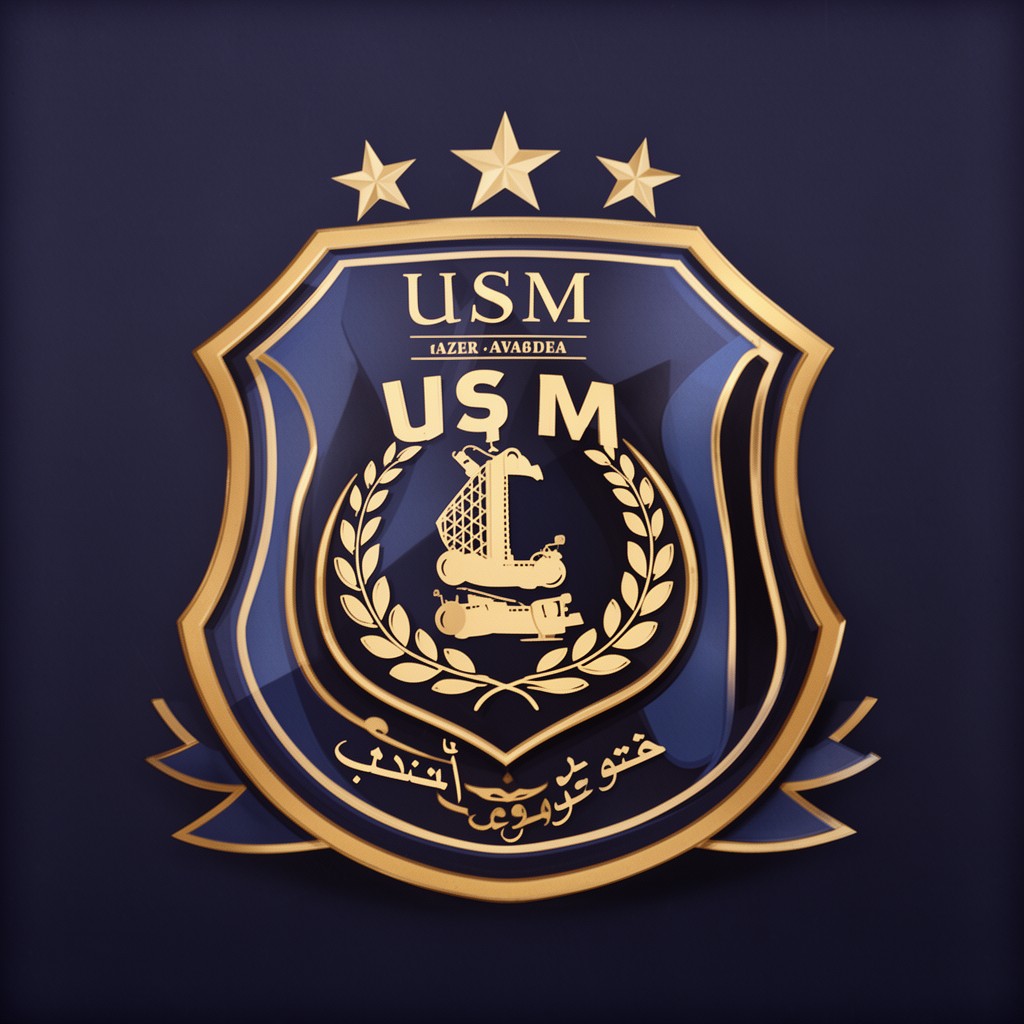 AI-generated illustration of USM Alger