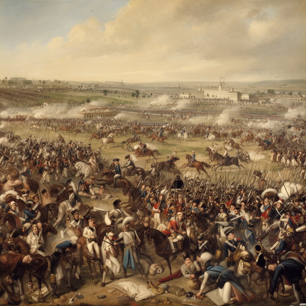 AI-generated illustration of Armies of the French Revolution and Empire