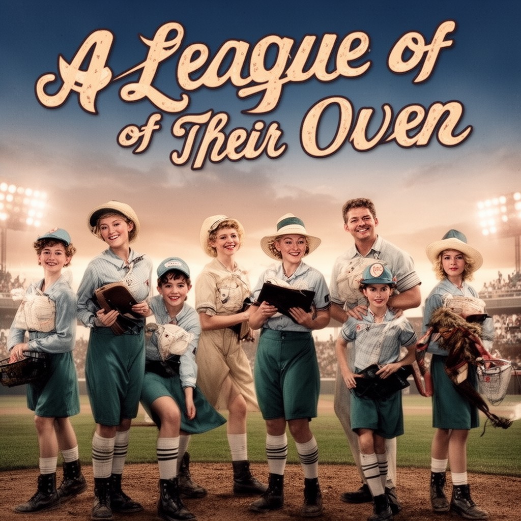 AI-generated illustration of A League of Their Own