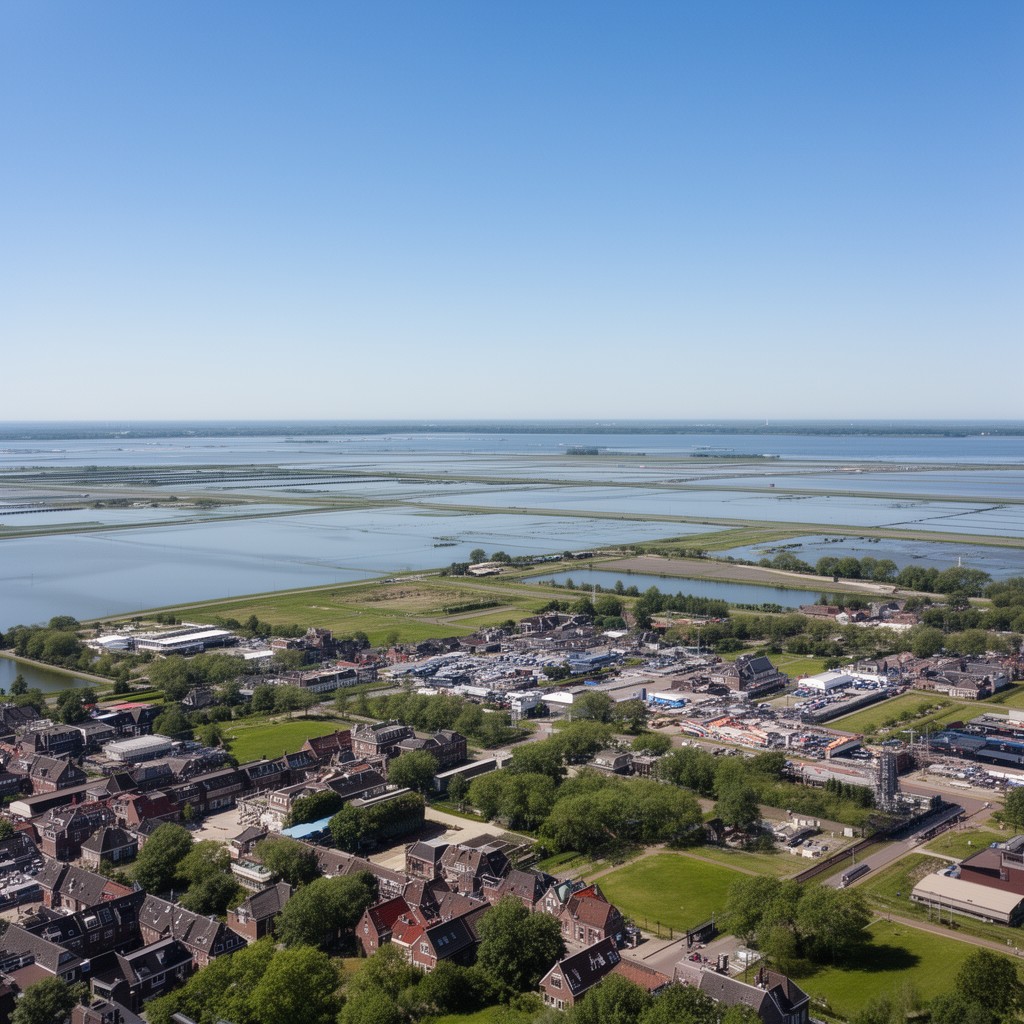 AI-generated illustration of Haarlemmermeer