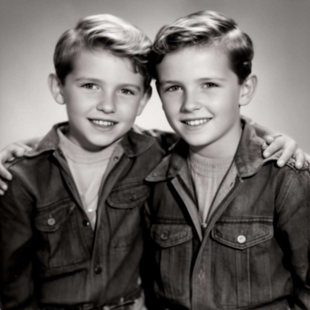 AI-generated illustration of Mauch twins