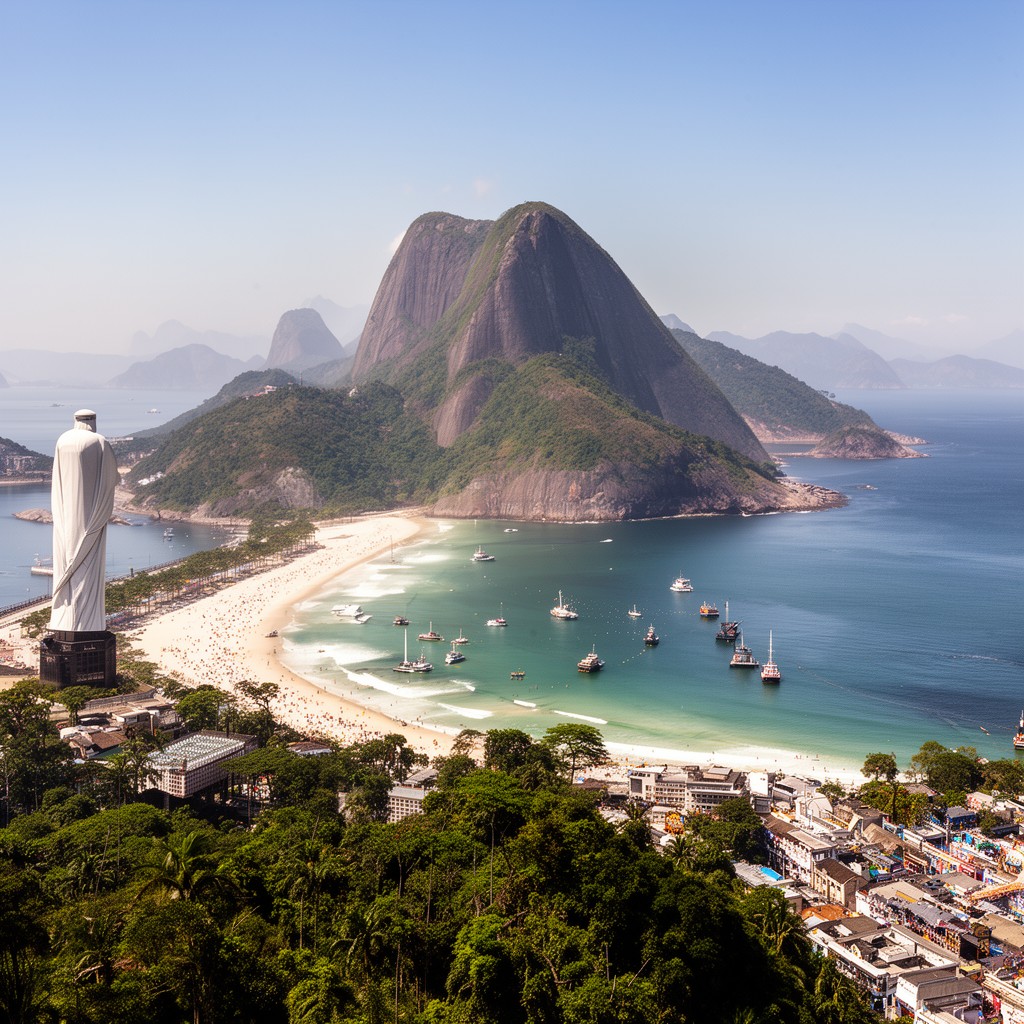 AI-generated illustration of Rio de Janeiro