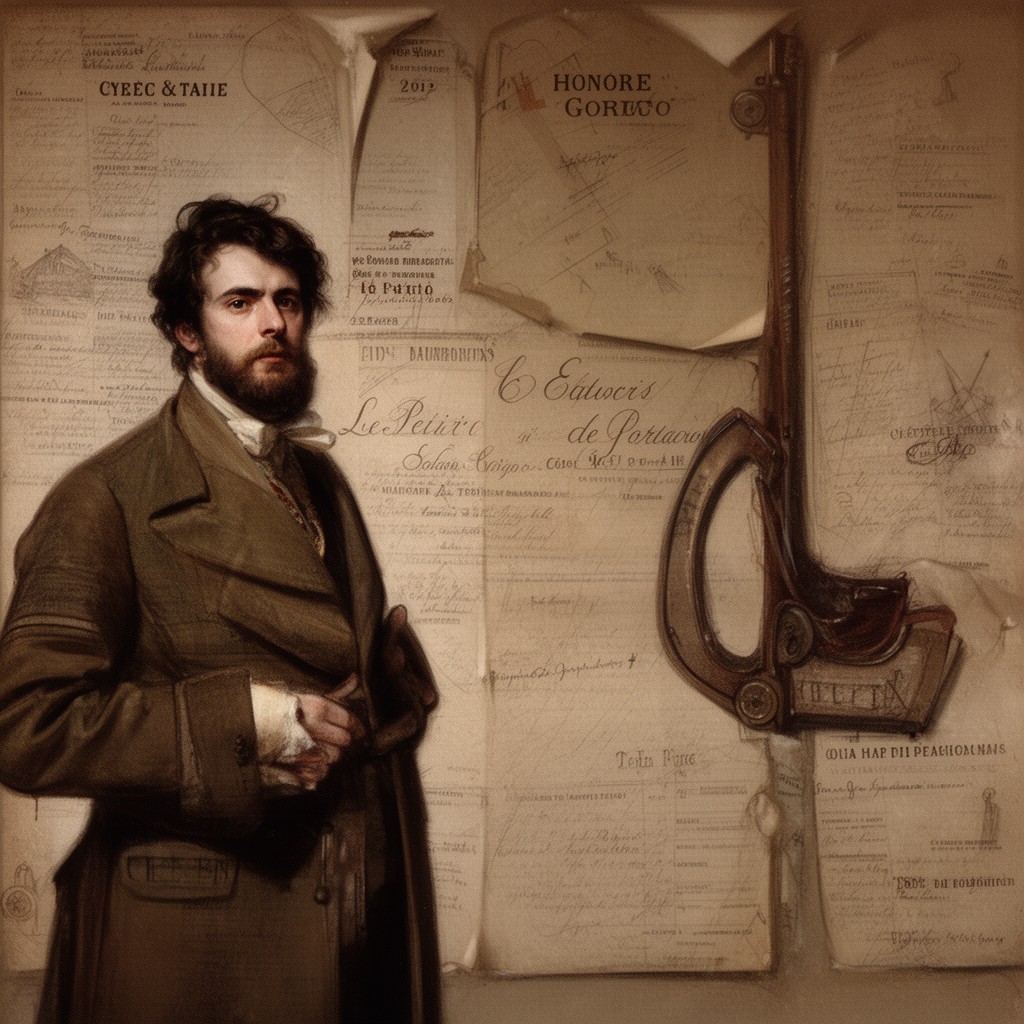 AI-generated illustration of Le Père Goriot