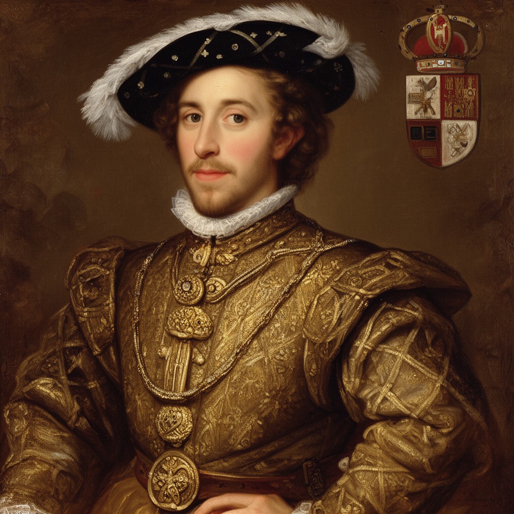 AI-generated illustration of Charles I of Spain