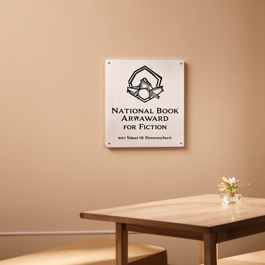 AI-generated illustration of National Book Award for Fiction