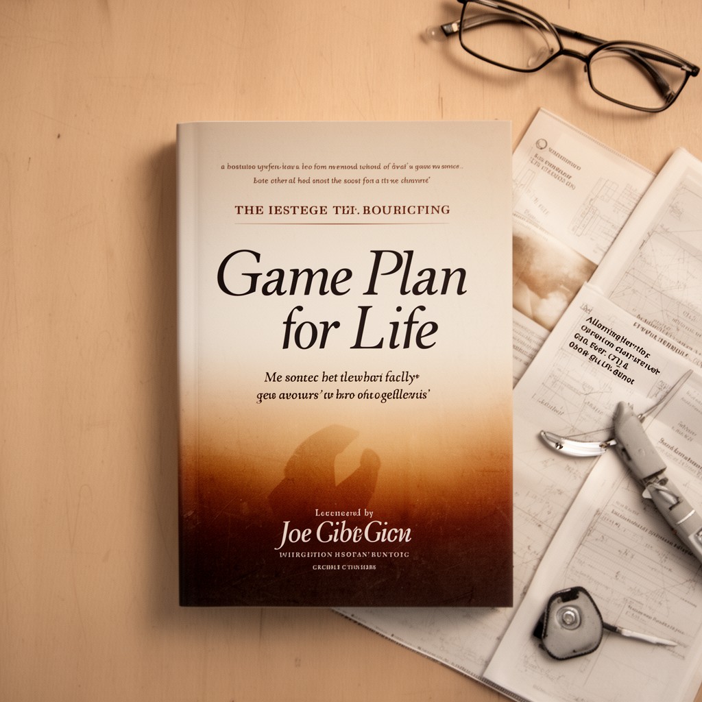 AI-generated illustration of book "Game Plan for Life"