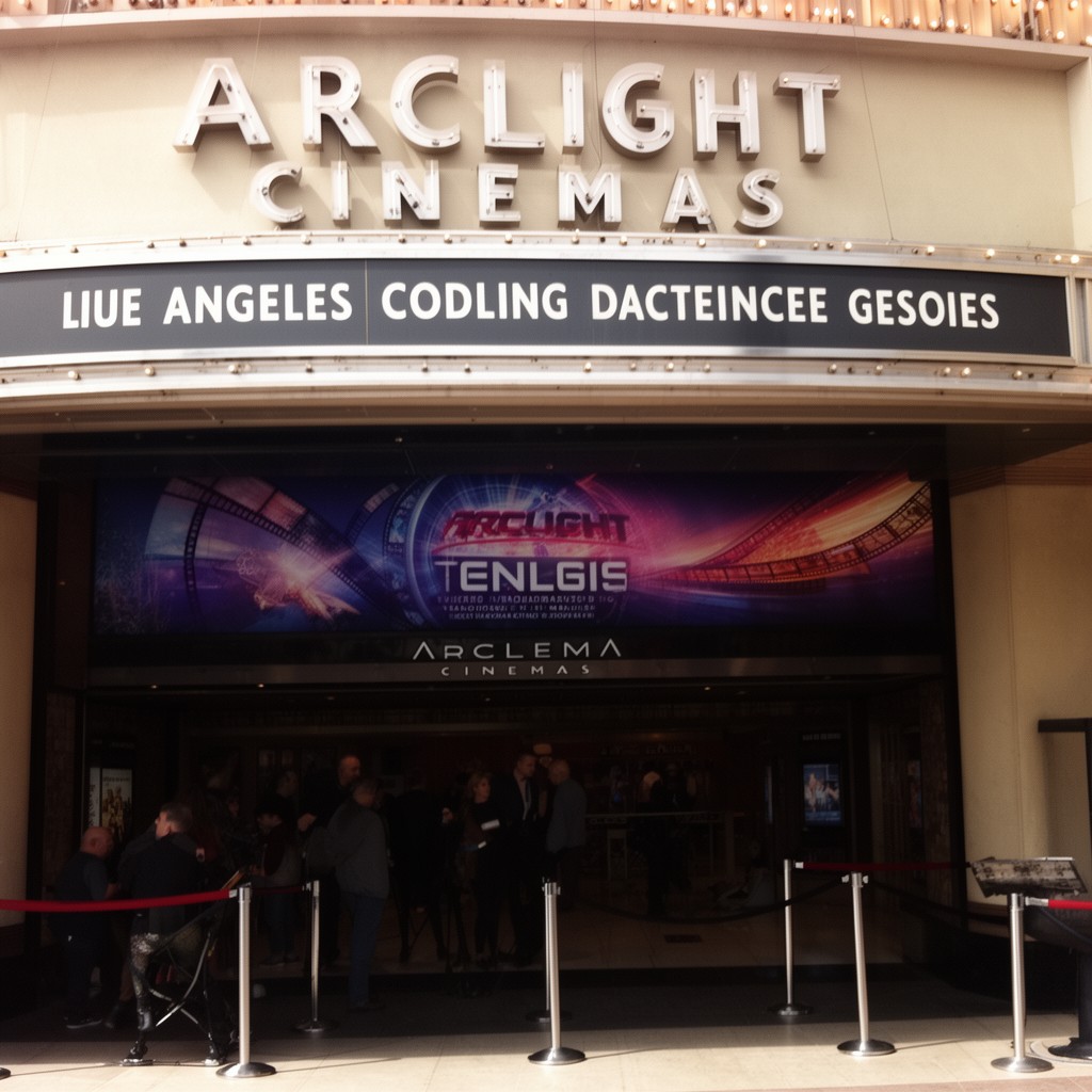 AI-generated illustration of Arclight Cinemas