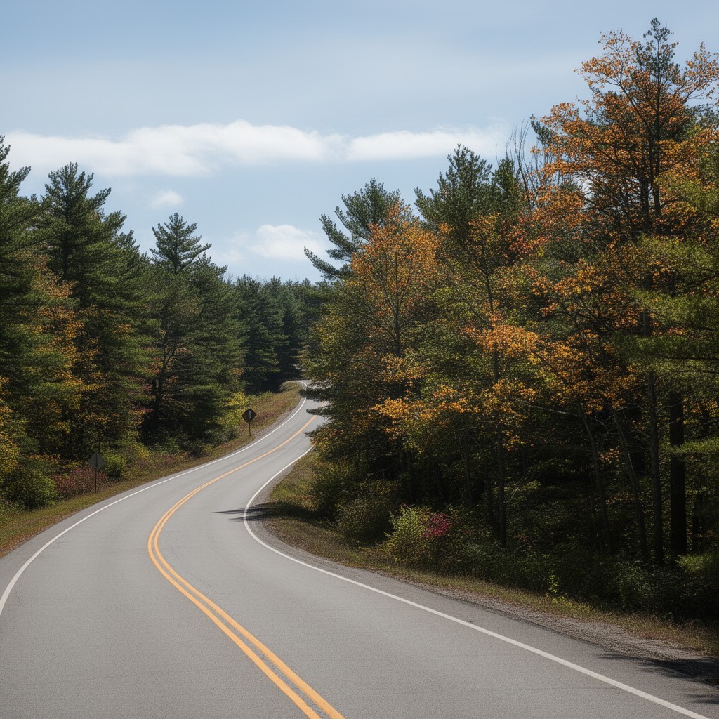 AI-generated illustration of U.S. Route 1A