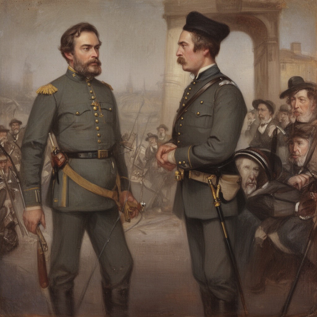 AI-generated illustration of Stonewall Jackson