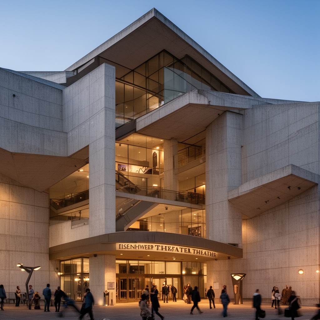 AI-generated illustration of Eisenhower Theater