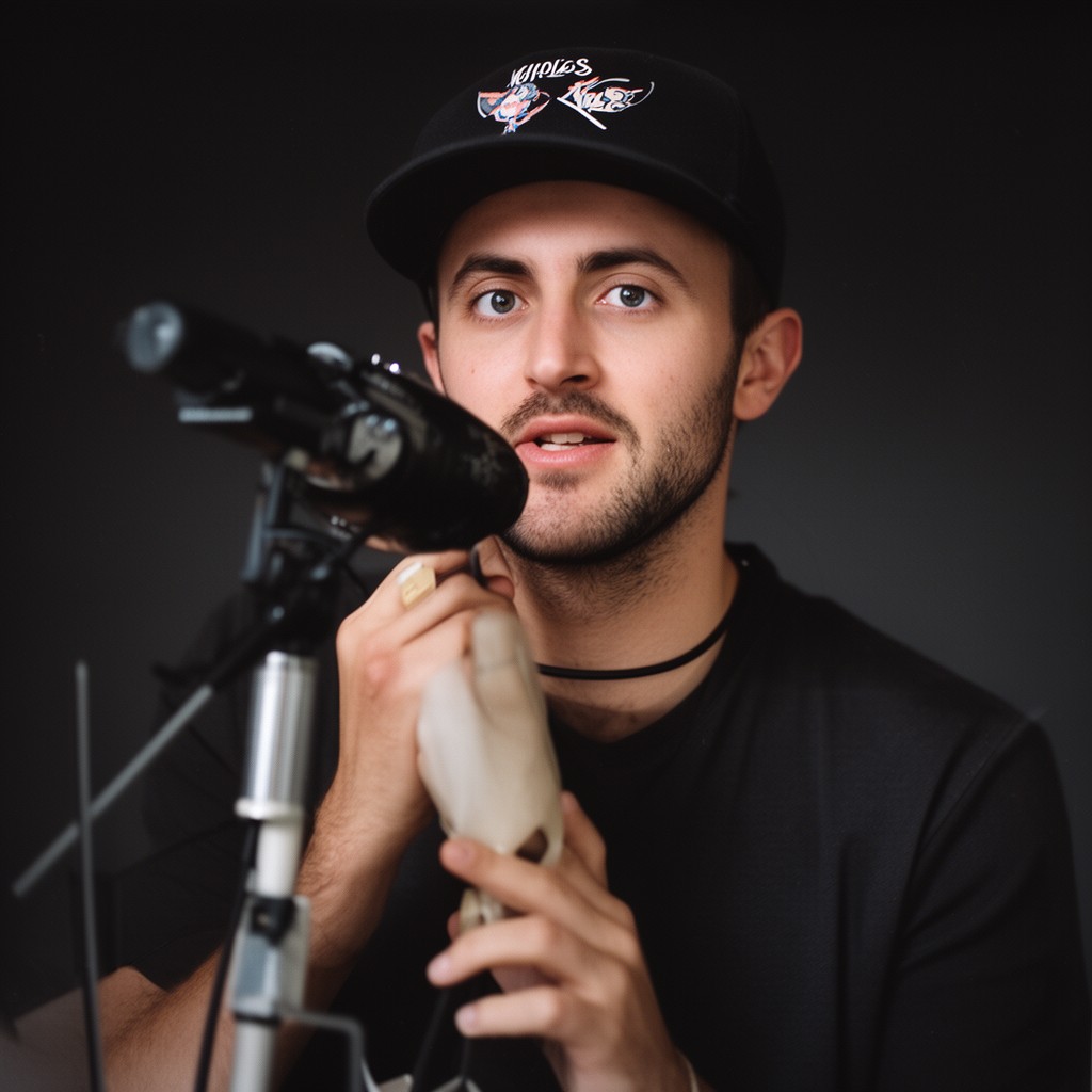 AI-generated illustration of Jon Bellion