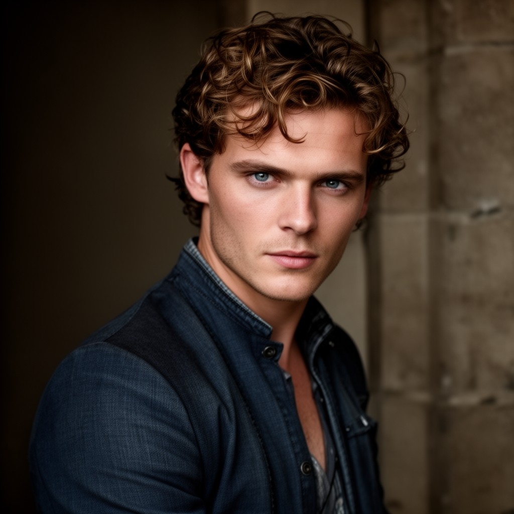 AI-generated illustration of Richard Madden