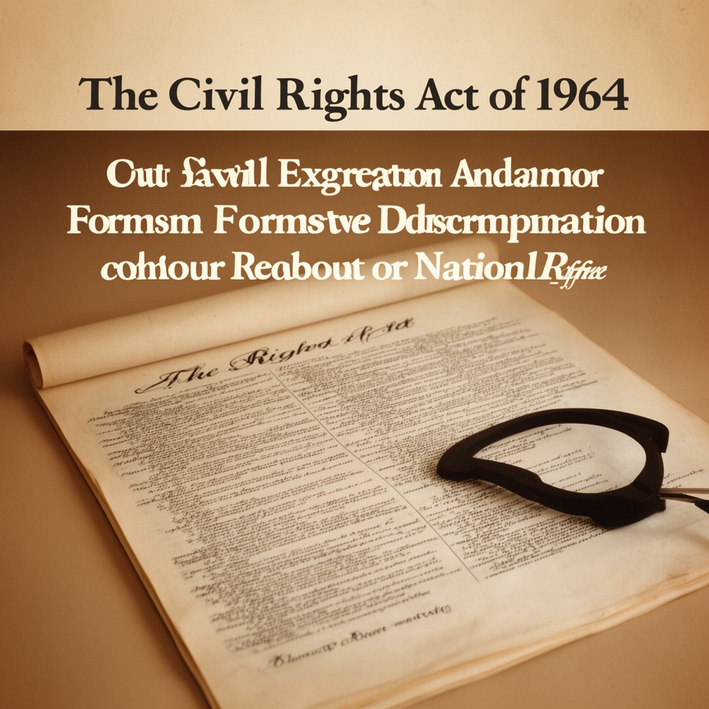 AI-generated illustration of Civil Rights Act of 1964