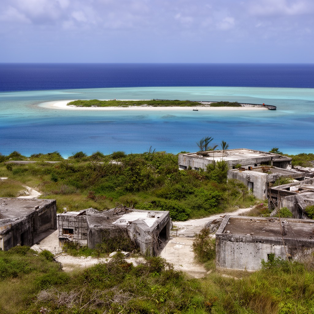 AI-generated illustration of Wotje Atoll