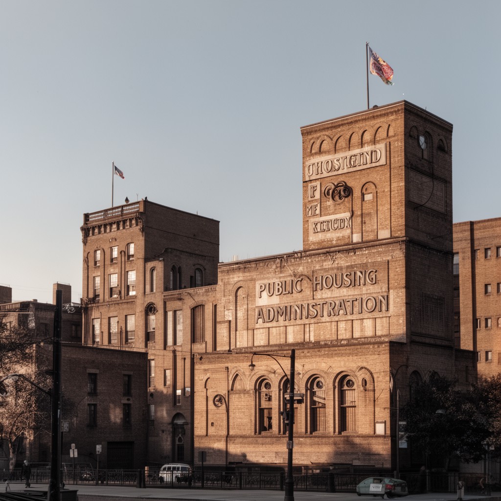 AI-generated illustration of Public Housing Administration