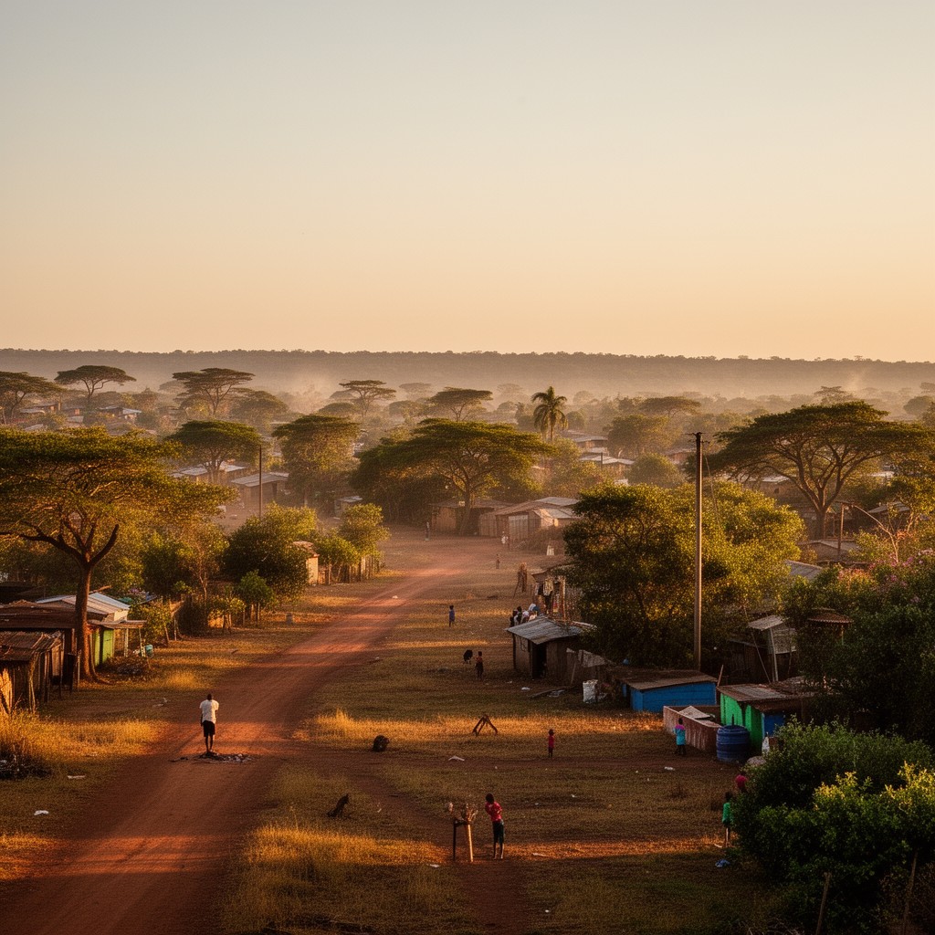 AI-generated illustration of Matabeleland