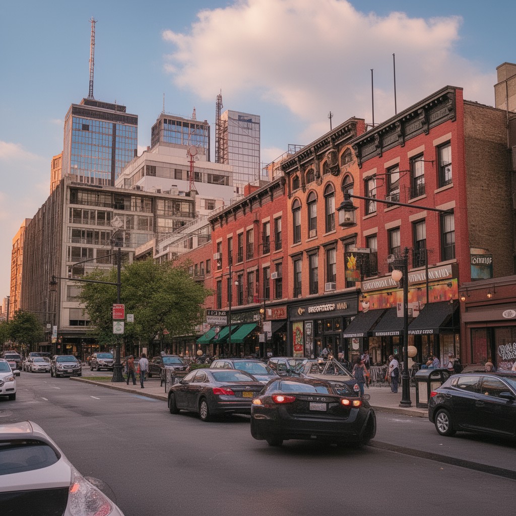 AI-generated illustration of Little Italy, Chicago