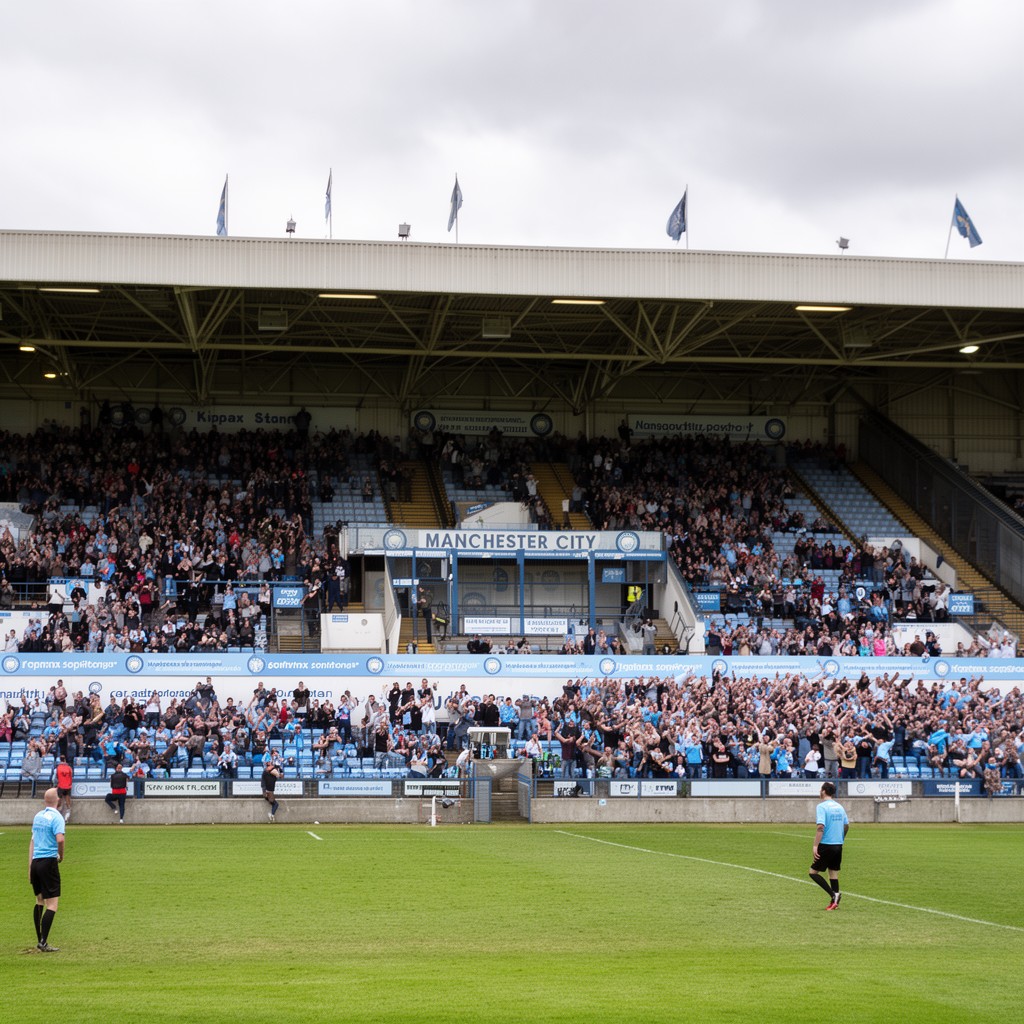 AI-generated illustration of Kippax Stand