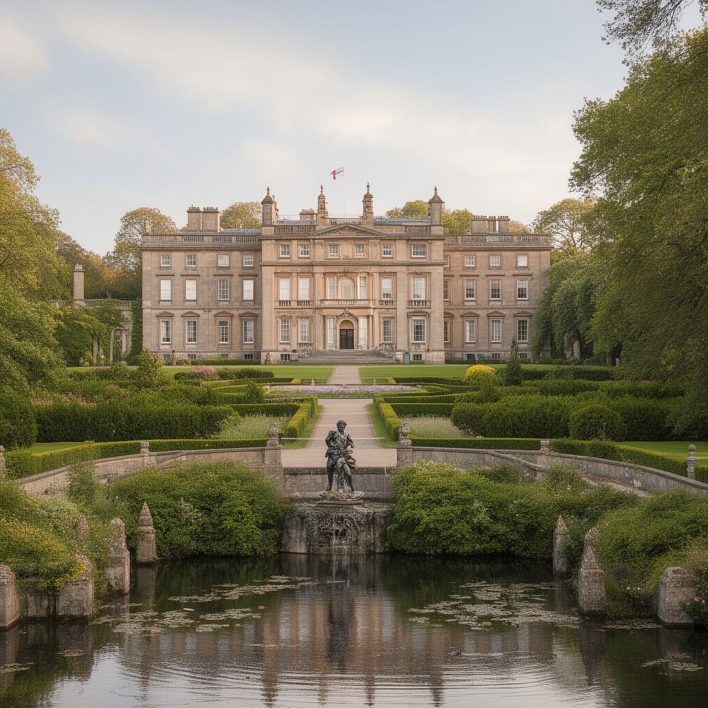 AI-generated illustration of Cliveden House