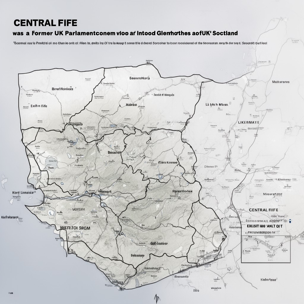 AI-generated illustration of Central Fife (UK Parliament constituency)