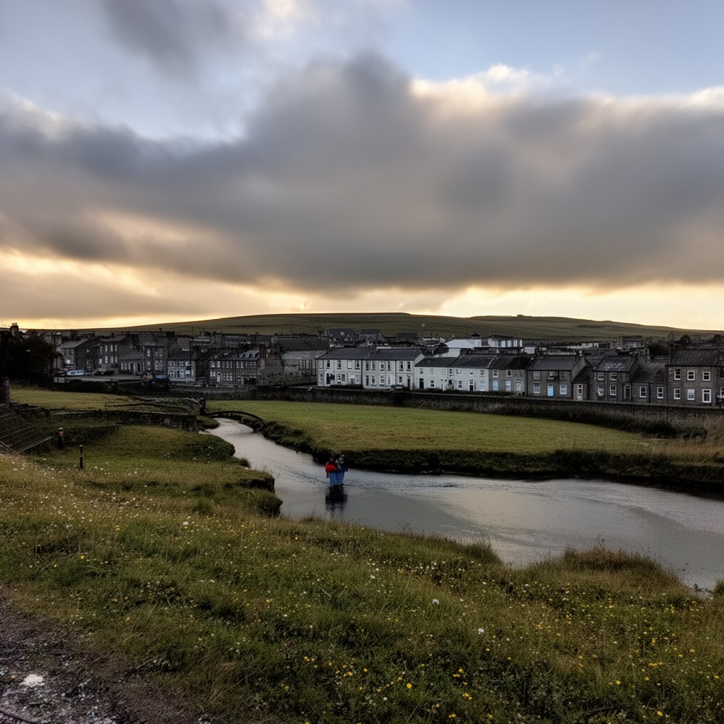 AI-generated illustration of Kirkcaldy (UK Parliament constituency)