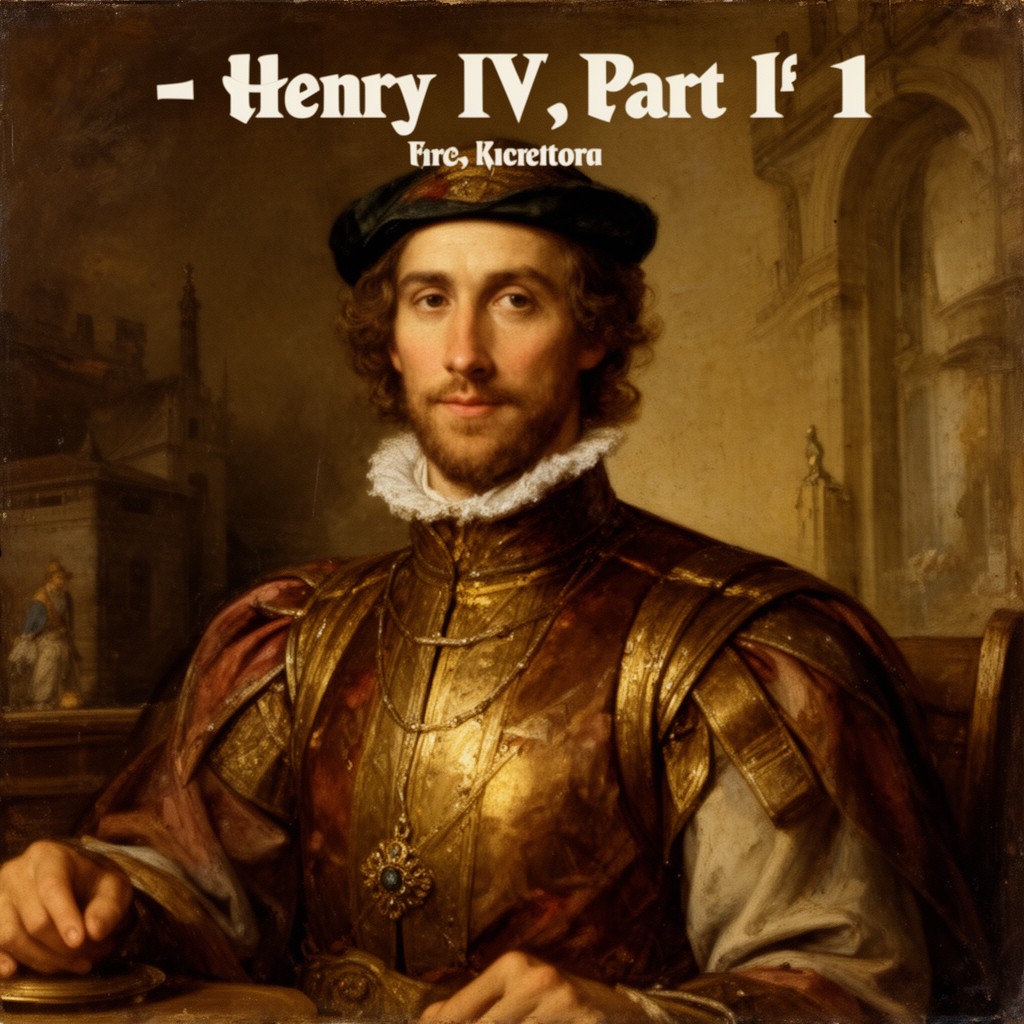 AI-generated illustration of Henry IV, Part 1