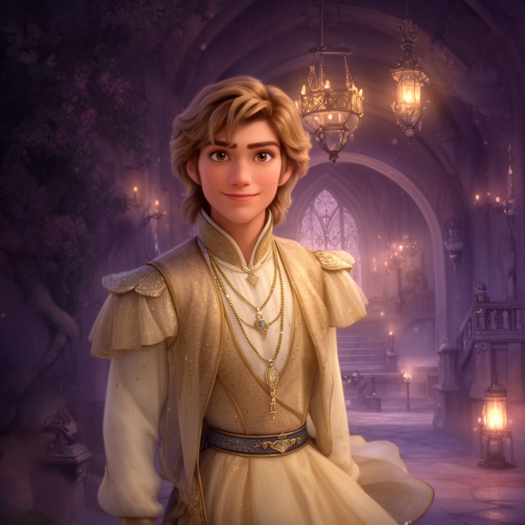 AI-generated illustration of Prince Charming