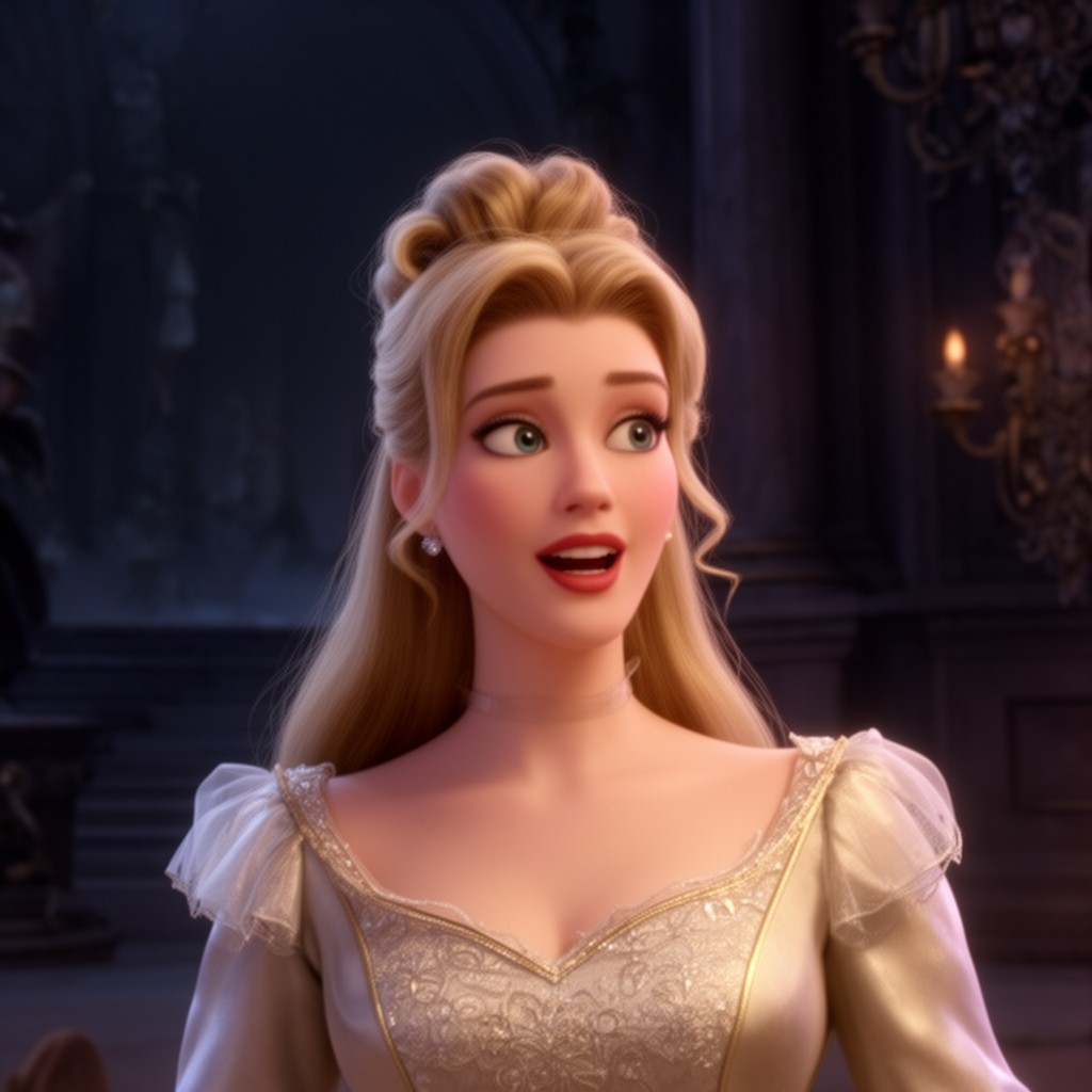 AI-generated illustration of Lady Tremaine