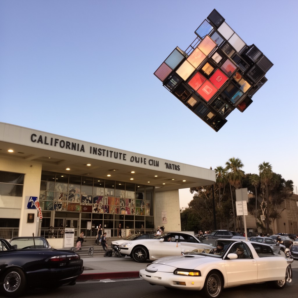AI-generated illustration of California Institute of the Arts