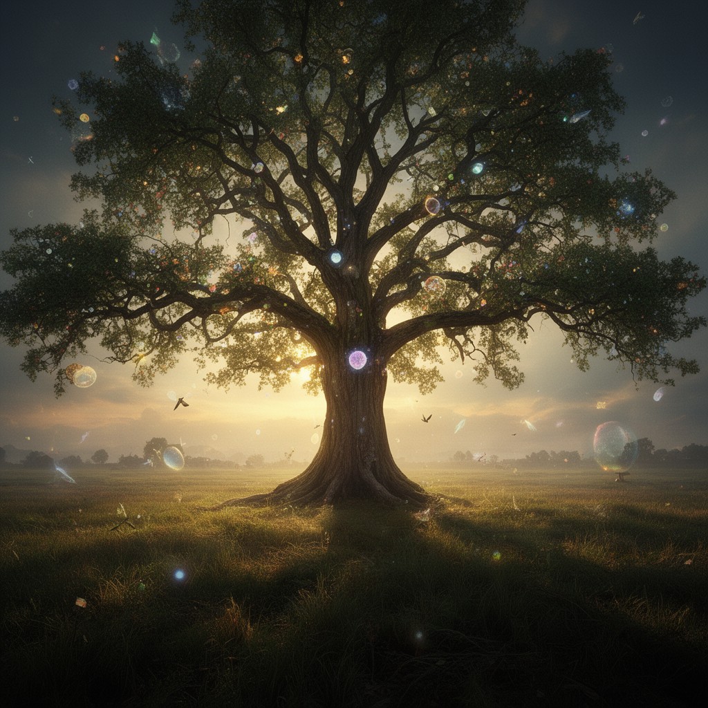 AI-generated illustration of The Tree of Life