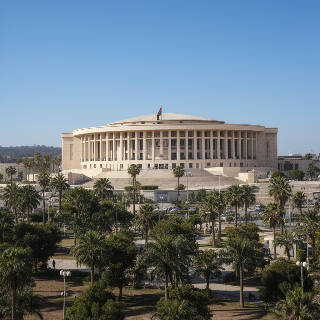 AI-generated illustration of Parliament of Algeria