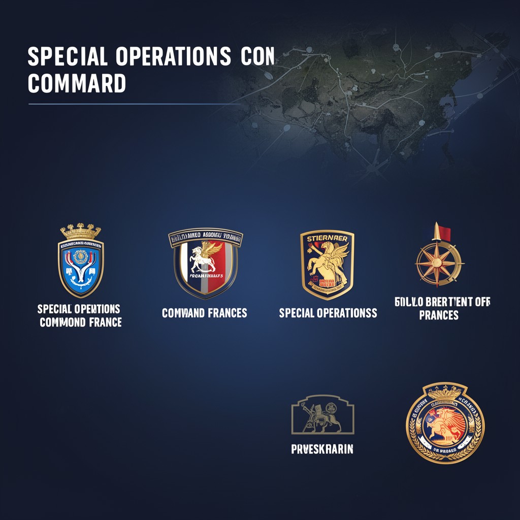 AI-generated illustration of Special Operations Command (France)