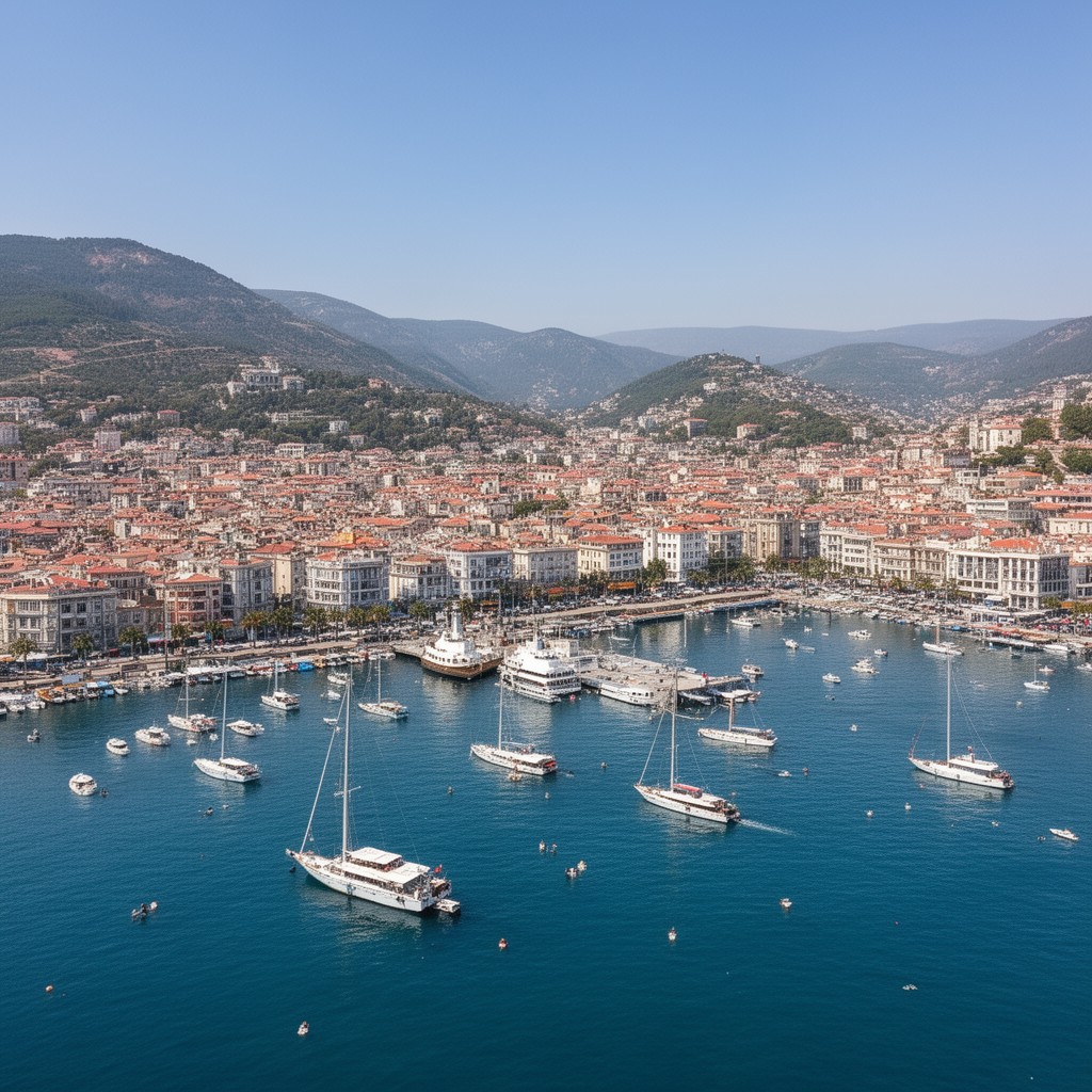 AI-generated illustration of Pearl of the Aegean