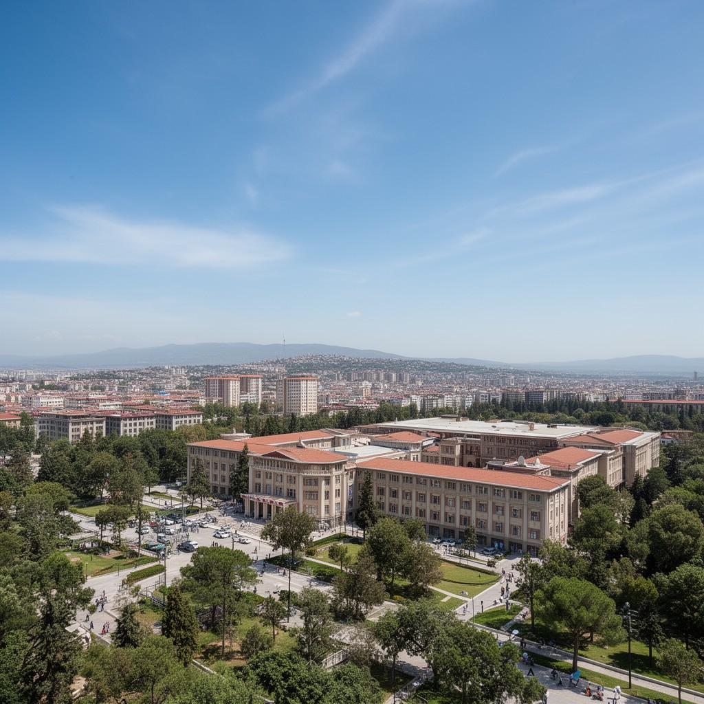 AI-generated illustration of Ege University