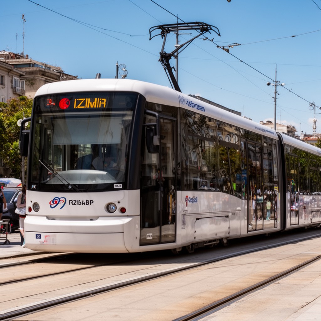 AI-generated illustration of Tram Izmir