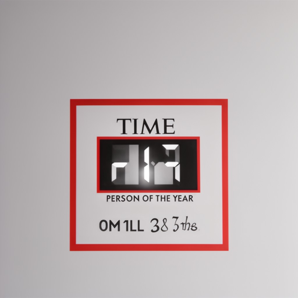 AI-generated illustration of Time Person of the Year