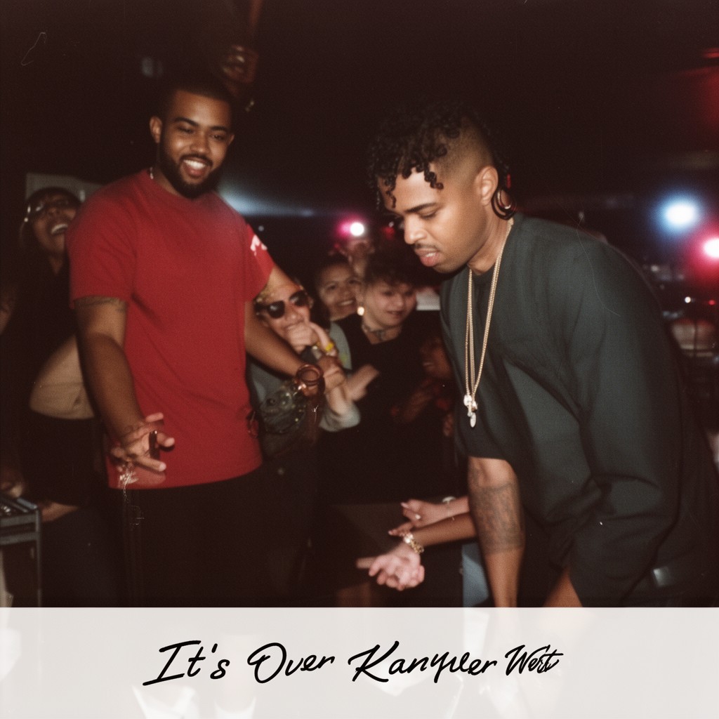 AI-generated illustration of It’s Over (feat. Kanye West)