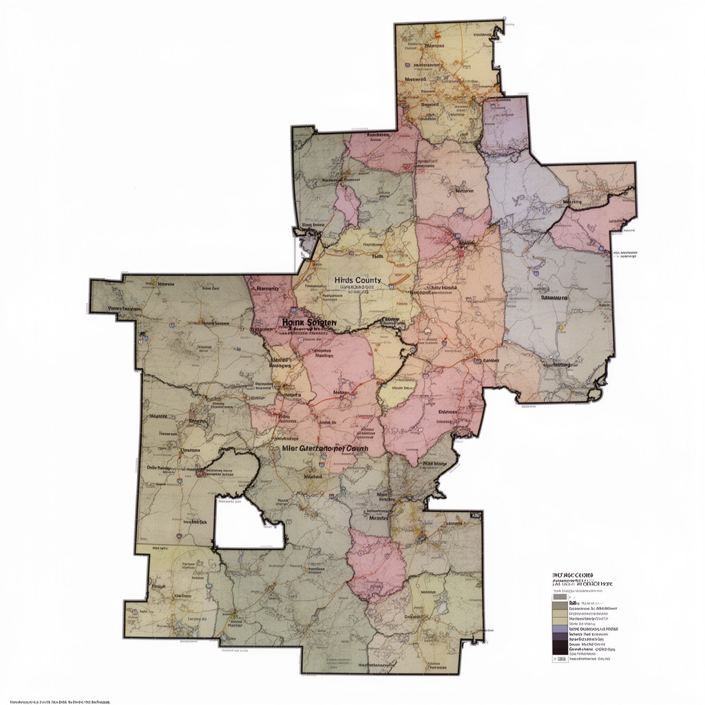 AI-generated illustration of Hinds County