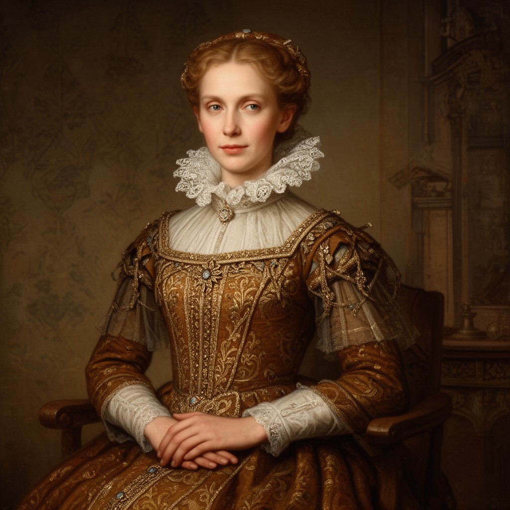 AI-generated illustration of Margaret Beaufort