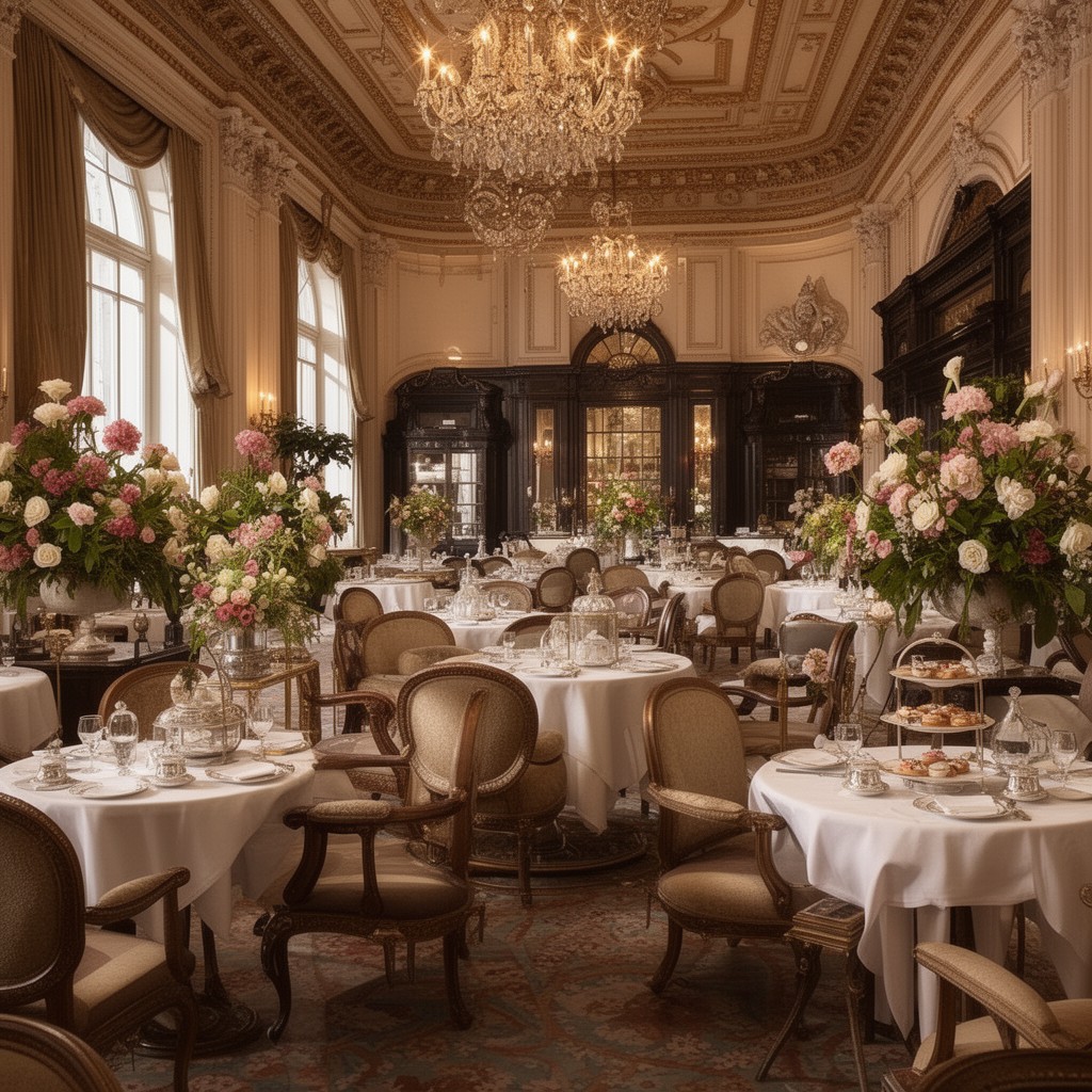 AI-generated illustration of The Ritz London