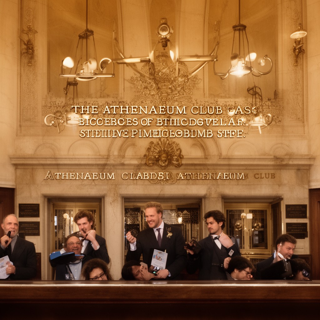 AI-generated illustration of Athenaeum Club