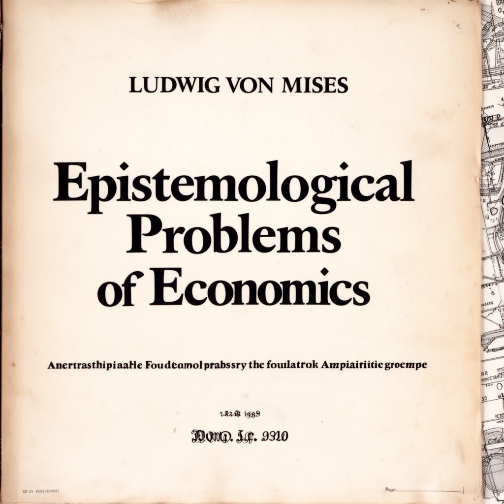 AI-generated illustration of Epistemological Problems of Economics