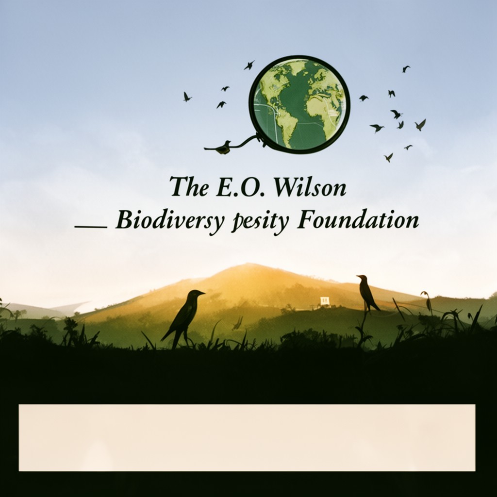 AI-generated illustration of E.O. Wilson Biodiversity Foundation