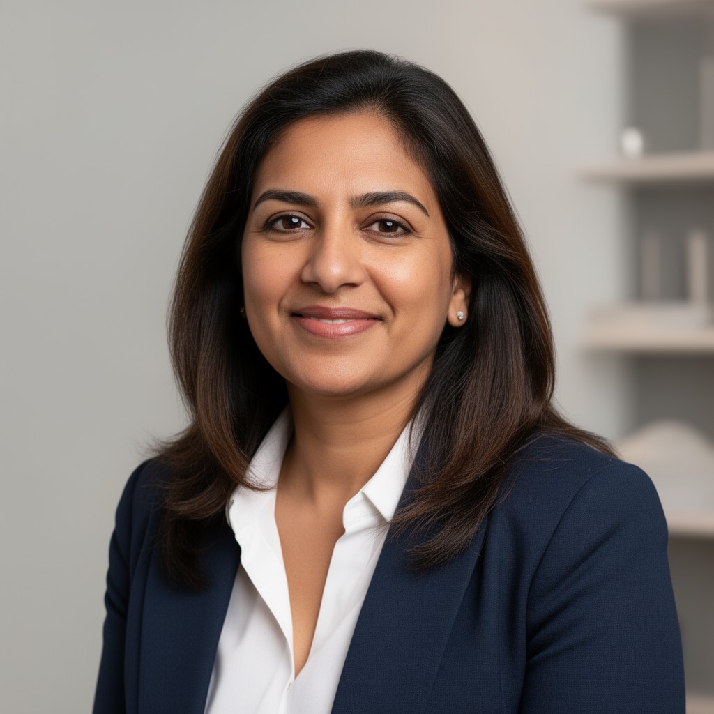AI-generated illustration of Ritu Banga