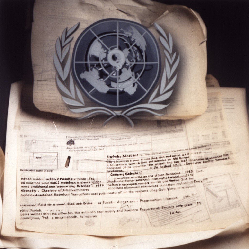 AI-generated illustration of United Nations Security Council Resolution 715