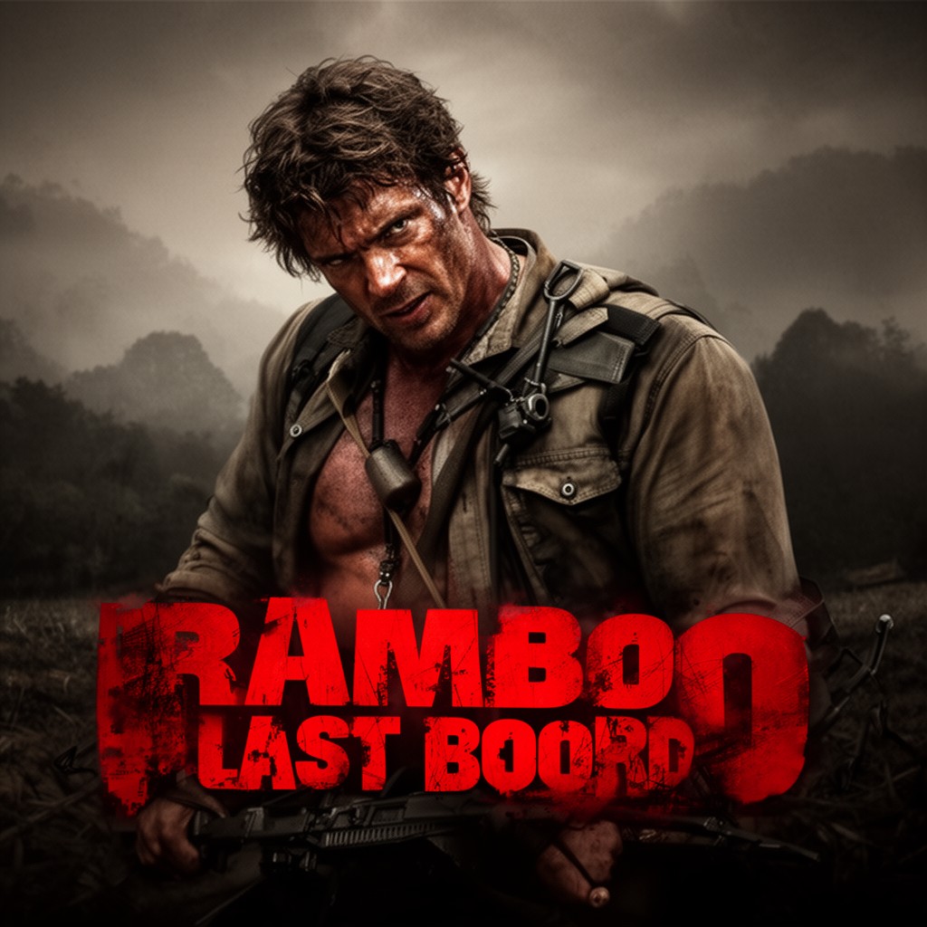 AI-generated illustration of Rambo: Last Blood