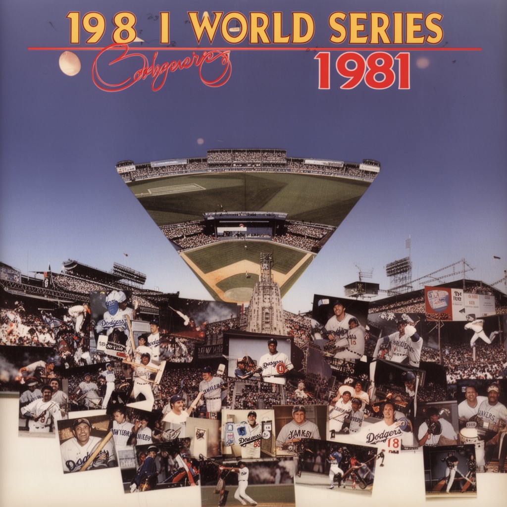 AI-generated illustration of 1981 World Series
