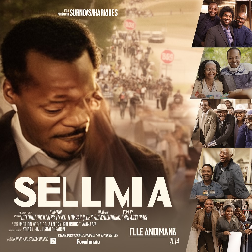 AI-generated illustration of Selma (2014 film)