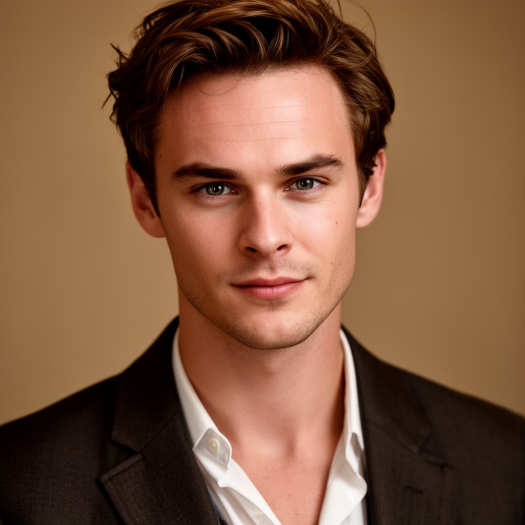 AI-generated illustration of Nicholas Hoult