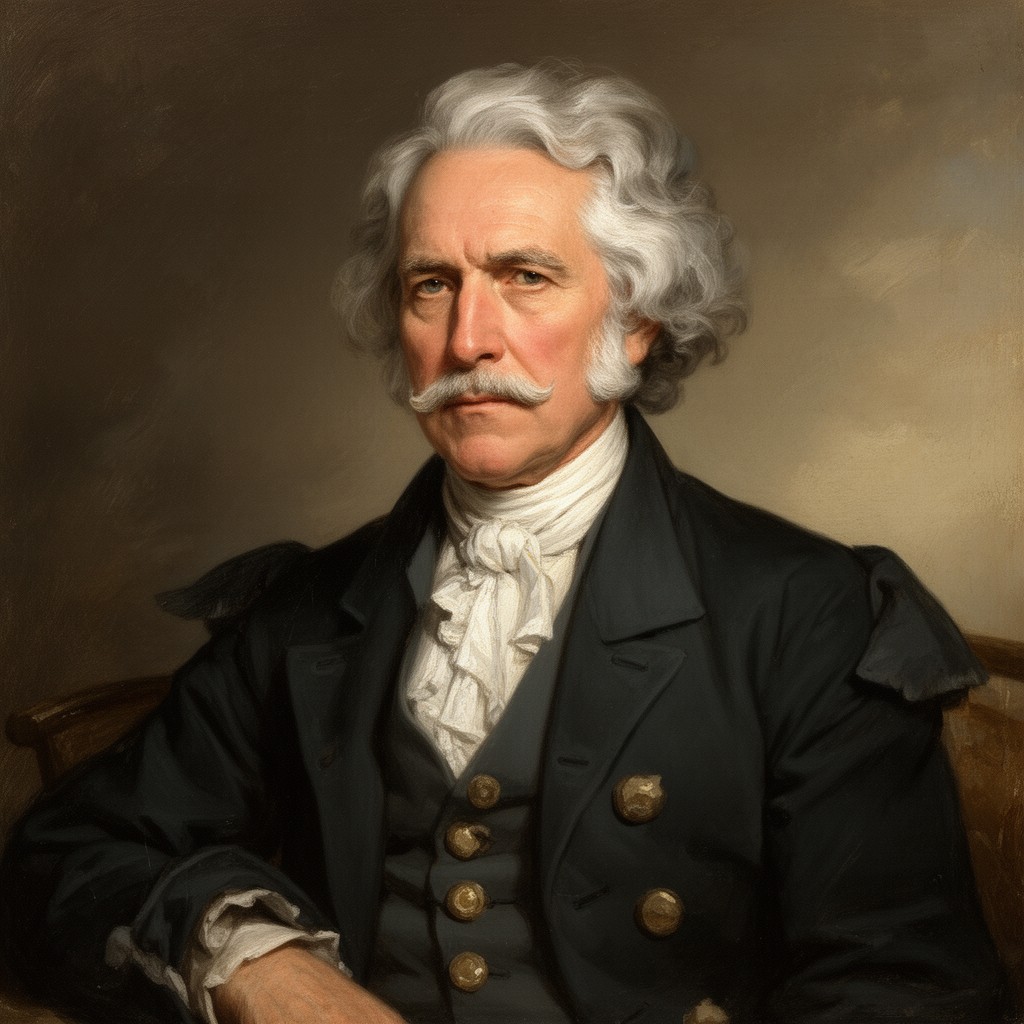 AI-generated illustration of Commodore John Barry